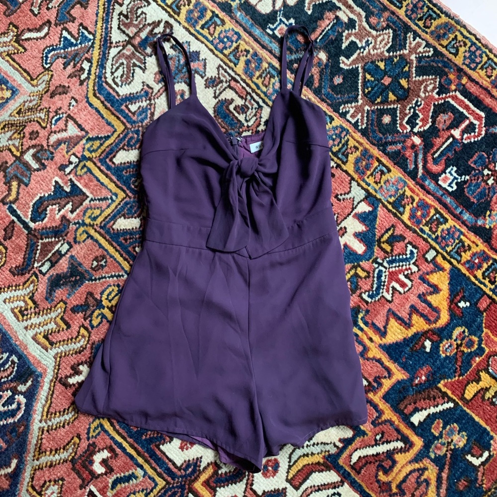 Purple Romper